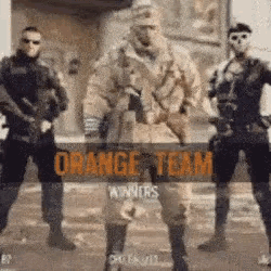 Orange Team Fight GIF - Orange Team Fight Gaming GIFs