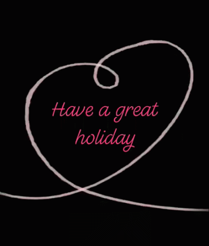 Have A Great Holiday Love GIF - Have A Great Holiday Love Heart GIFs