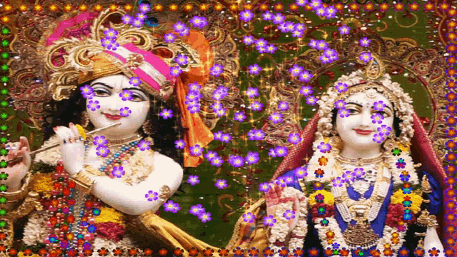 Jaish Krishna Flower GIF - Jaish Krishna Flower Smile GIFs