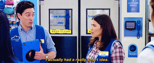 Superstore Jonah Simms GIF - Superstore Jonah Simms I Actually Had A Really Smart Idea GIFs