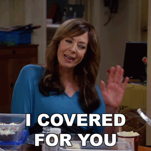 I Covered For You Allison Janney GIF - I Covered For You Allison Janney Bonnie GIFs