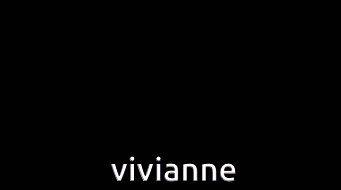 a cartoon character with the name vivianne written on it