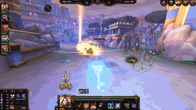 a screenshot of a video game with the number 15 on the top right