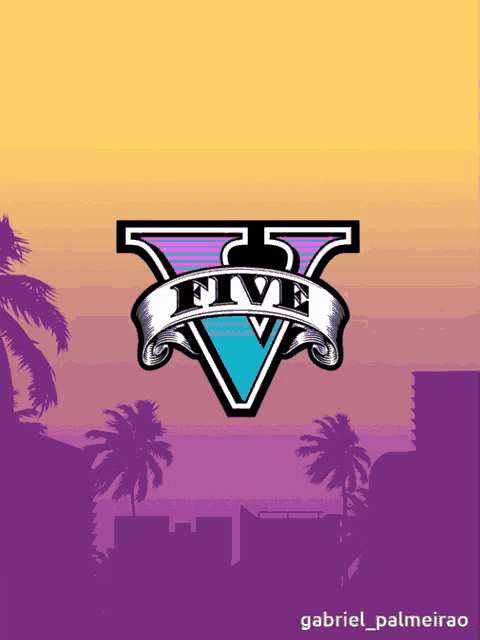 gabriel palmeirao has created a poster for grand theft auto v