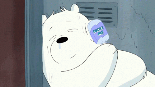 Rubbing Ice Bear GIF - Rubbing Ice Bear We Bare Bears GIFs