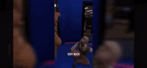 a man is kneeling down in front of a door in a video game .