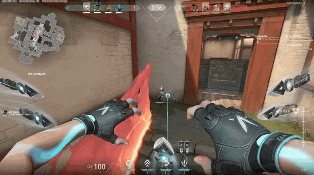 a screenshot of a video game with a score of 100 on it