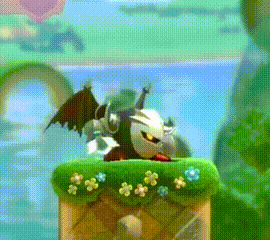 Dark Meta Knight Kirby GIF - Dark Meta Knight Kirby Kirby And The Amazing Mirror GIFs