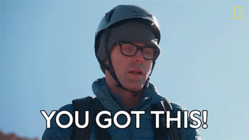 You Got This Bobby Bones And Caitlin Parker Descend A Cliff GIF - You Got This Bobby Bones And Caitlin Parker Descend A Cliff Running Wild With Bear Grylls GIFs