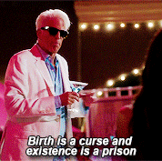 Birth Is A Curse The Good Place GIF - Birth Is A Curse The Good Place GIFs