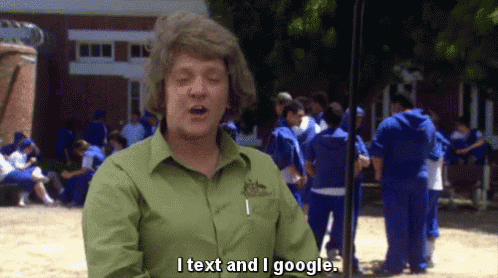Me Trying To Seem Connected GIF - Angry Boys Chris Lilley I Text And I Google GIFs