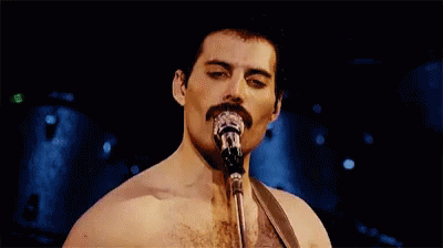 Freddie Mercury Rock GIF - Freddie Mercury Rock Montreal GIFs
