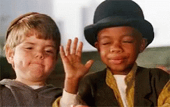 The Little Rascals Hands Up GIF
