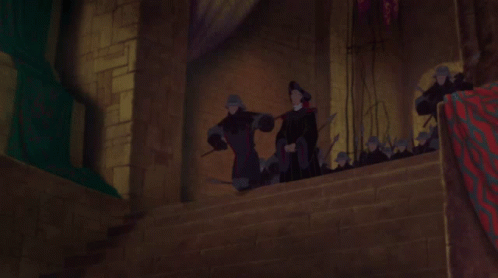 Frollo Guards GIF - Frollo Guards Miracle GIFs
