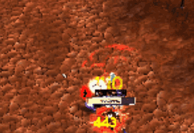 a screenshot of a video game with numbers 832 and 3690