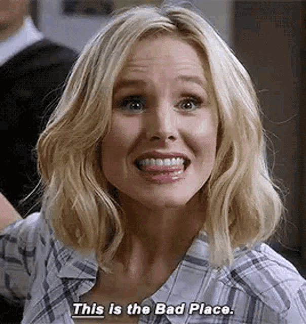 Bad The Bad Place GIF