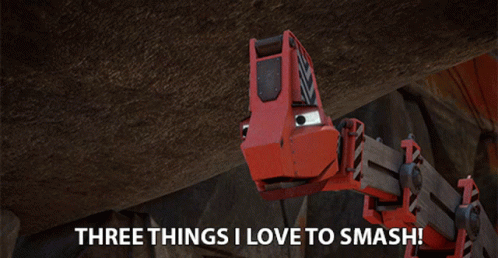 Three Things I Love To Smash Skya GIF - Three Things I Love To Smash Skya Dinotrux GIFs