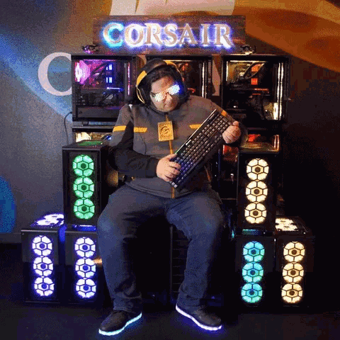 Rainbow Rgb GIF by CORSAIR - Find & Share on GIPHY