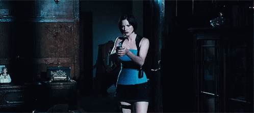 Jill Valentine Looking GIF - Jill Valentine Looking Looking Out GIFs