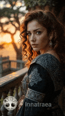 a picture of a woman with the name innatraea on the bottom right