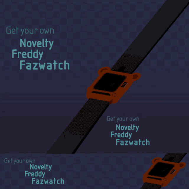 a drawing of a novelty freddy fazwatch