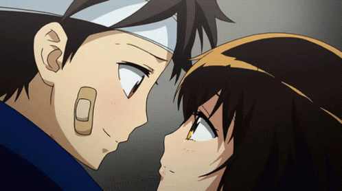 Kiss Anime Love GIF - Kiss Anime Love Anime Hug GIFs