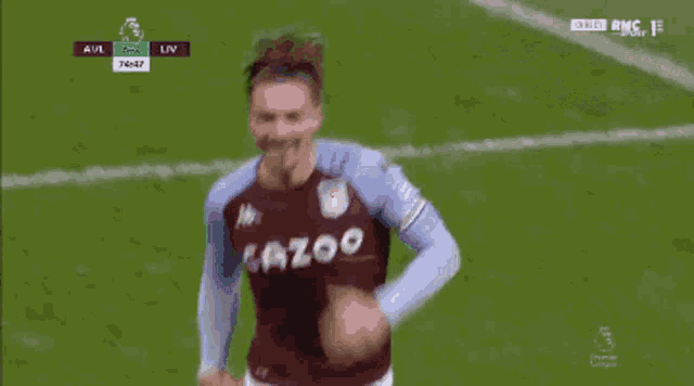 a soccer player wearing a jersey that says ' a188 ' on it