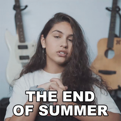 The End Of Summer Alessia Cara GIF - The End Of Summer Alessia Cara Summer Is Ending GIFs
