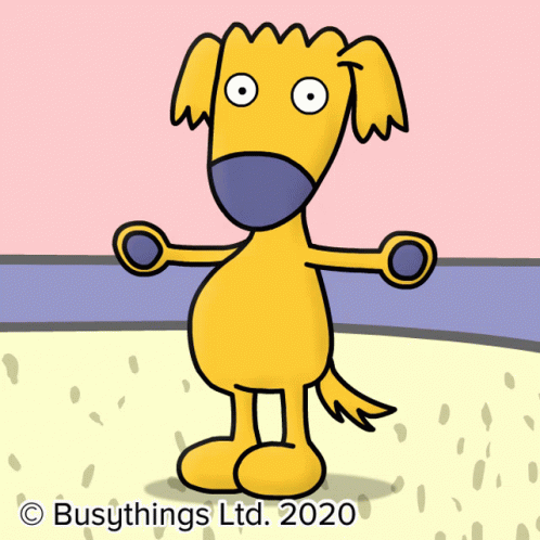 Busy Things Dog GIF - Busy Things Dog Clapping GIFs
