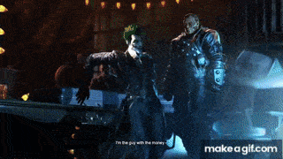 Electrocutioner Joker GIF - Electrocutioner Joker Arkham Origins GIFs