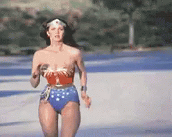 Wonder Woman Bouncy GIF - Wonder Woman Bouncy Diana GIFs