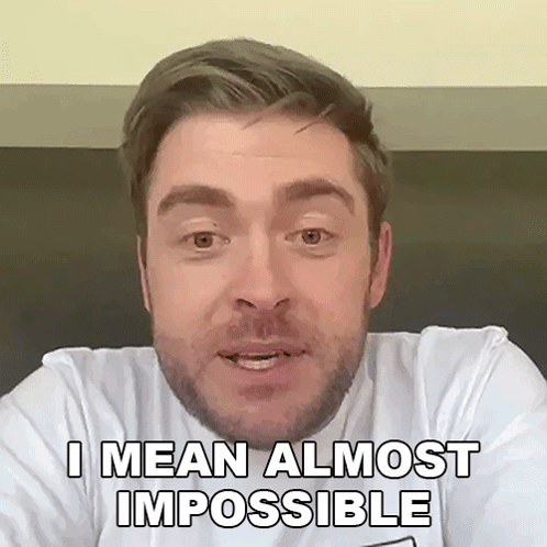 I Mean Almost Impossible Lewis Jackson GIF - I Mean Almost Impossible Lewis Jackson Cryptolewlew GIFs
