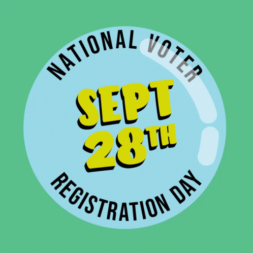 National Voter Registration Day They Are Counting On You Not Registering To Vote GIF - National Voter Registration Day They Are Counting On You Not Registering To Vote Prove Them Wrong GIFs