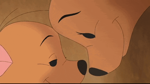 Kanga And Roo Smoochie GIF - Kanga And Roo Smoochie Mother Love GIFs