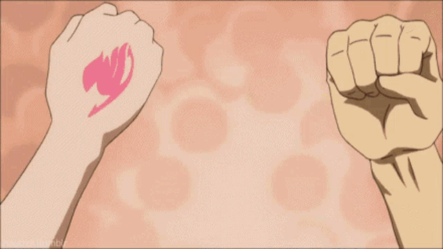 a couple of anime characters standing next to each other in a room with the word hautrek at the bottom