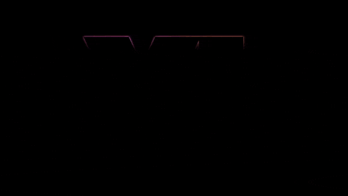the letter vi is glowing in the dark
