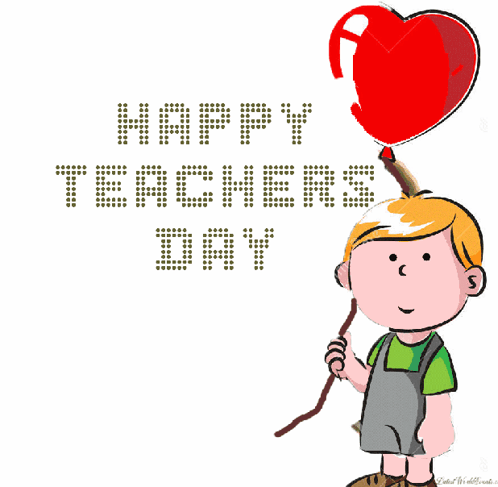 Happy Teacher'S Day Kid GIF - Happy Teacher'S Day Kid Boy GIFs