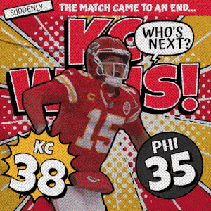 Philadelphia Eagles (35) Vs. Kansas City Chiefs (38) Post Game GIF - Nfl National Football League Football League GIFs