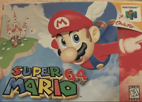 a super mario 64 game that is only for the nintendo 64 system