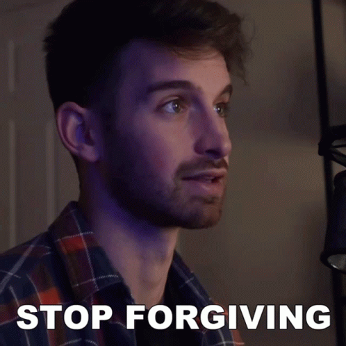 Stop Forgiving Joey Kidney GIF - Stop Forgiving Joey Kidney Dont Be So Tolerant GIFs