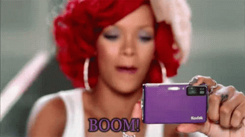 Rihanna Boom GIF - Rihanna Boom Poke GIFs