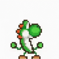 Yoshi Dancing GIF - Yoshi Dancing Pixels GIFs