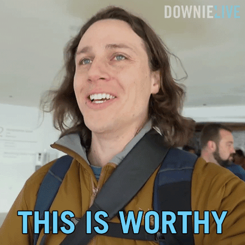This Is Worthy Michael Downie GIF - This Is Worthy Michael Downie Downielive GIFs