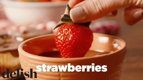 Strawberry Strawberries GIF - Strawberry Strawberries Chocolate Strawberry GIFs