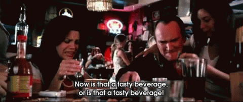 Tasty Beverages Galore GIF - Quentin Tarantino Death Proof Pulp Fiction GIFs
