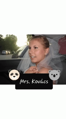 Mrs Kovacs Kasia Kovacs GIF - Mrs Kovacs Kasia Kovacs Kas Wedding GIFs