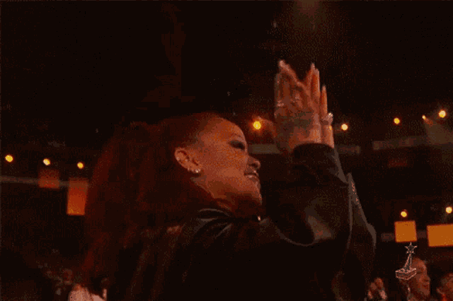 Clapping Rihanna GIF - Clapping Rihanna Bet Awards2020 GIFs