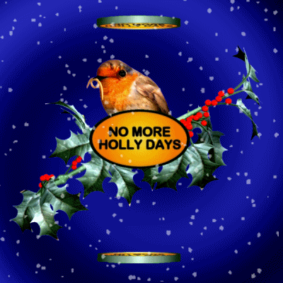No More Holidays No More Holly Days GIF - No More Holidays No More Holly Days Holly GIFs