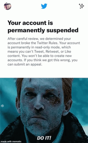 Twitter Suspension GIF - Twitter Suspension GIFs