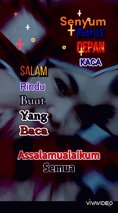 a woman 's face is surrounded by words including salam rindu buat yang baca